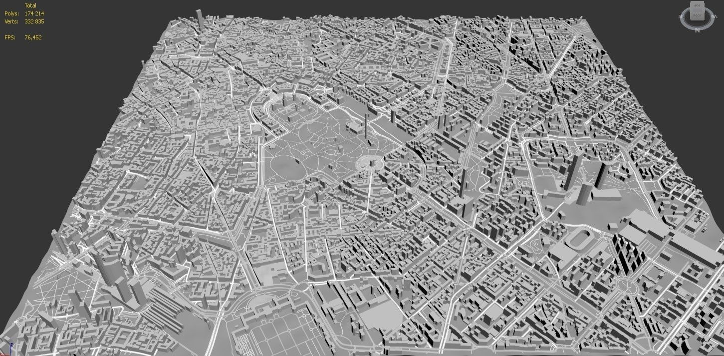 Milan Italy 3D model_8