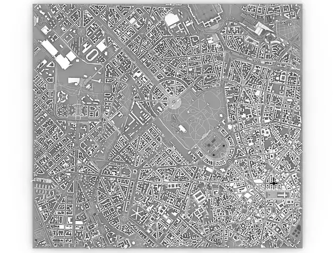 Milan Italy 3D model
