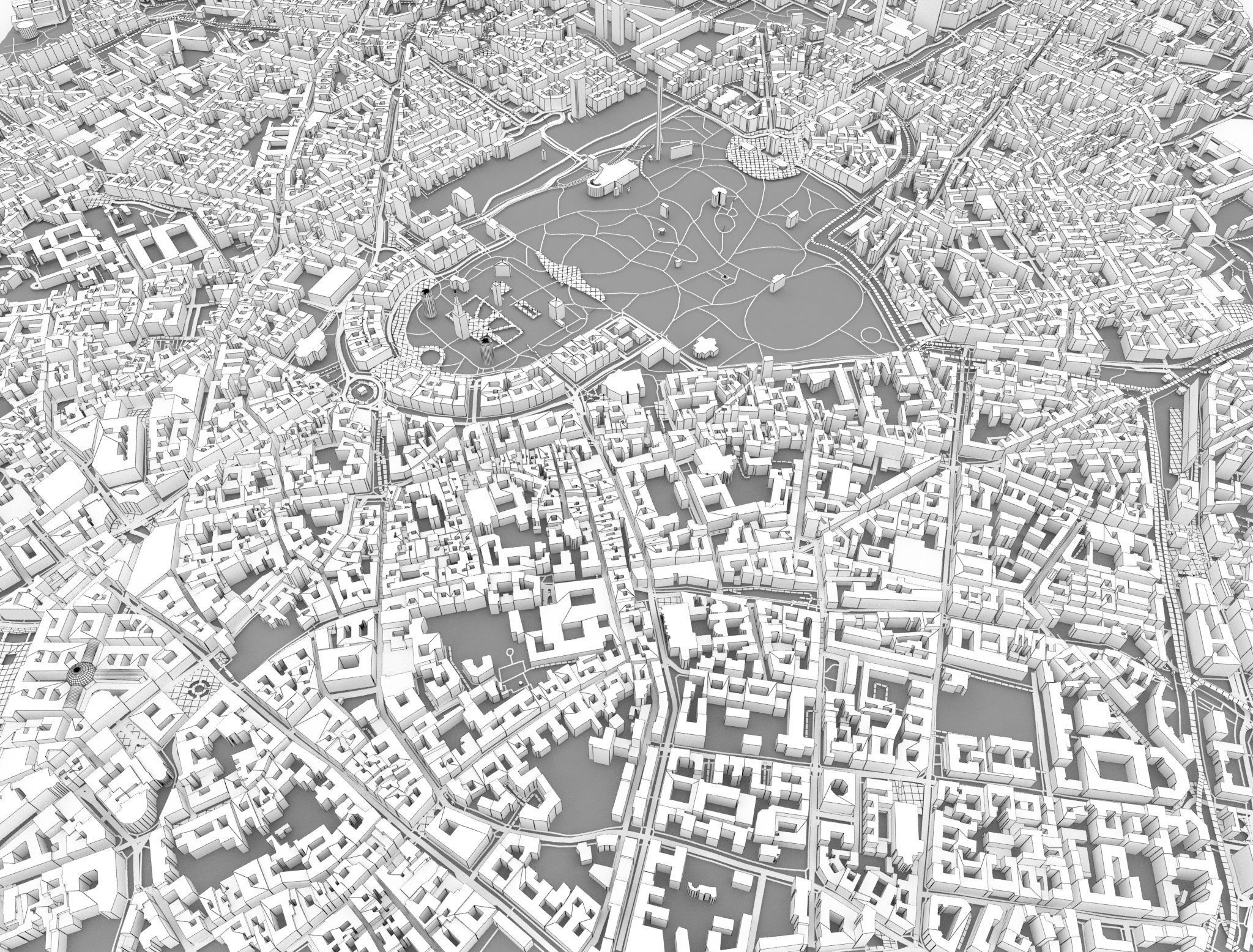 Milan Italy 3D model_6