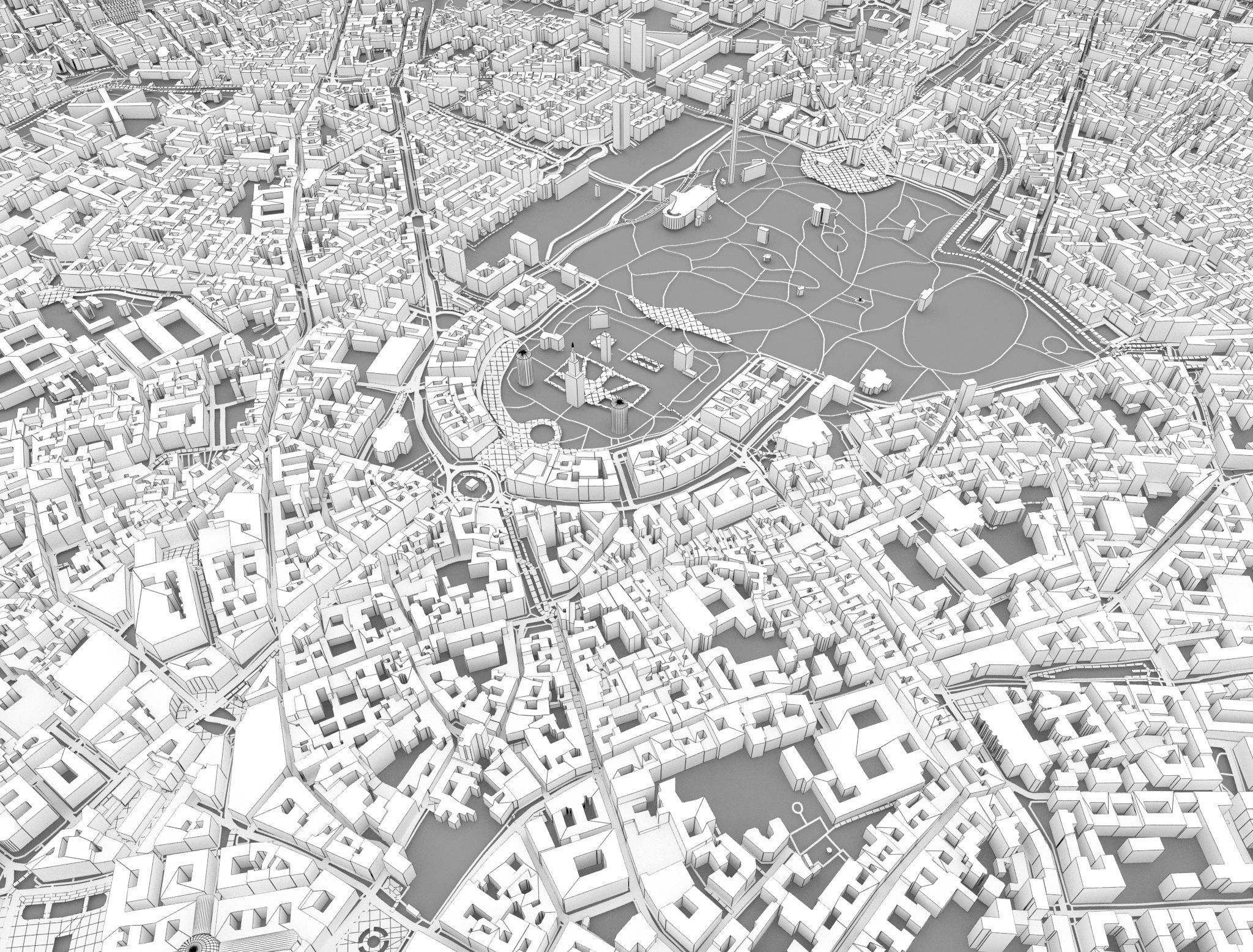 Milan Italy 3D model_1