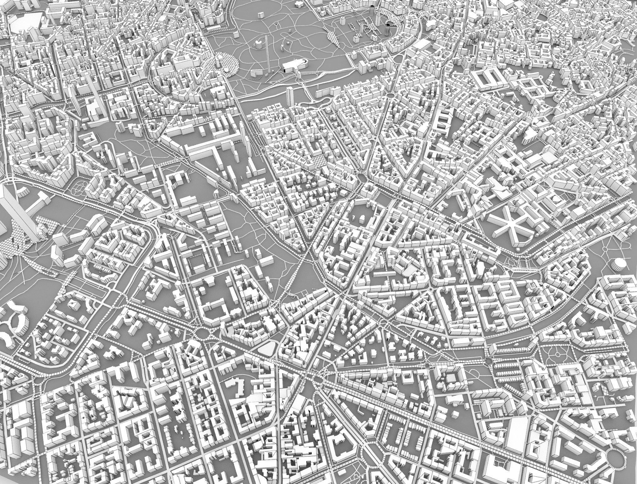 Milan Italy 3D model_4