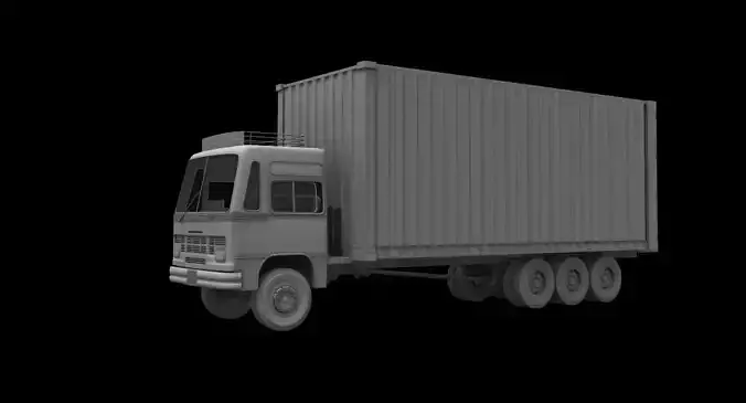 lorry Truck 3d model 3D model