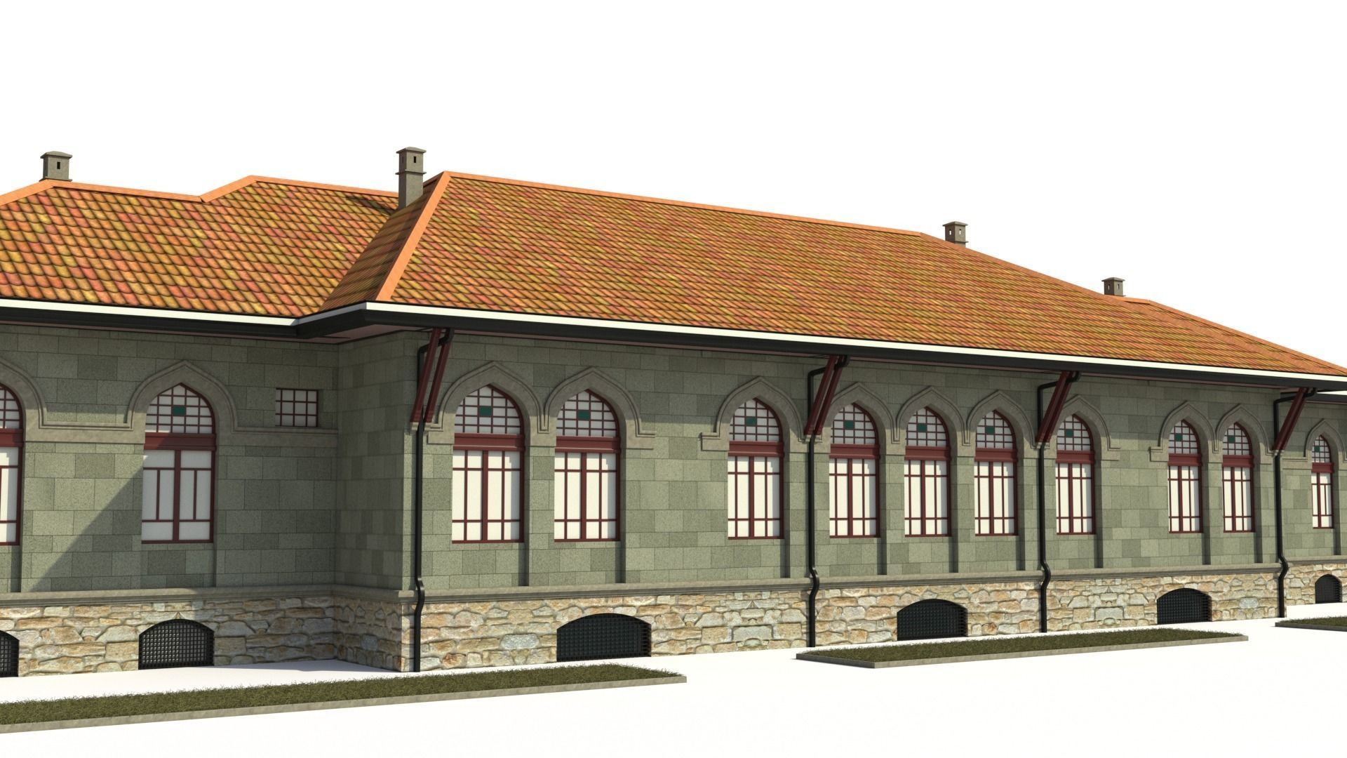 TBBM ILK MECLIS - First Parliament Building of Turkey 3D model_14