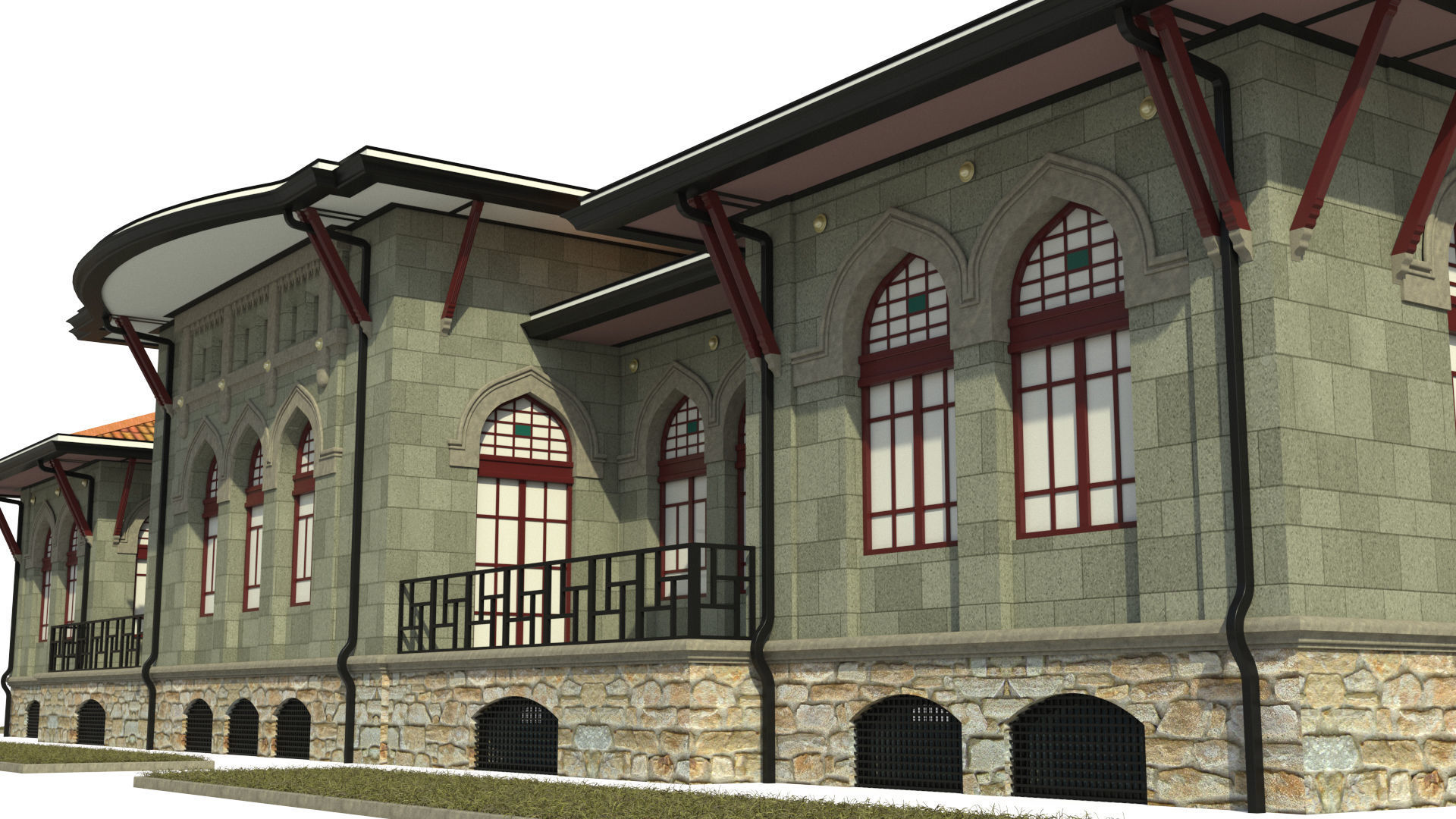 TBBM ILK MECLIS - First Parliament Building of Turkey 3D model_4