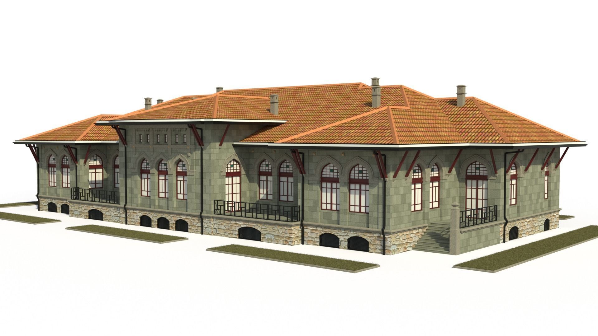 TBBM ILK MECLIS - First Parliament Building of Turkey 3D model_10