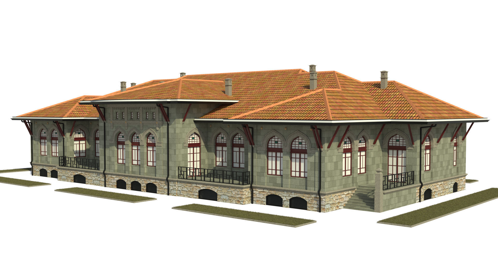 TBBM ILK MECLIS - First Parliament Building of Turkey 3D model_1