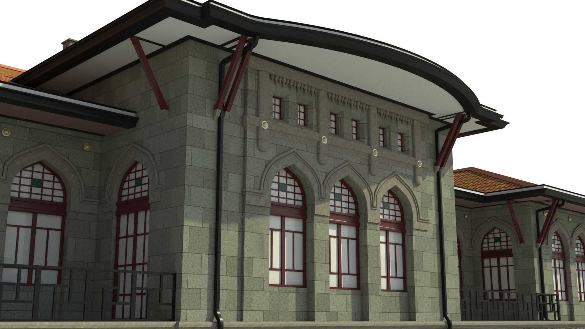 TBBM ILK MECLIS - First Parliament Building of Turkey 3D model_11