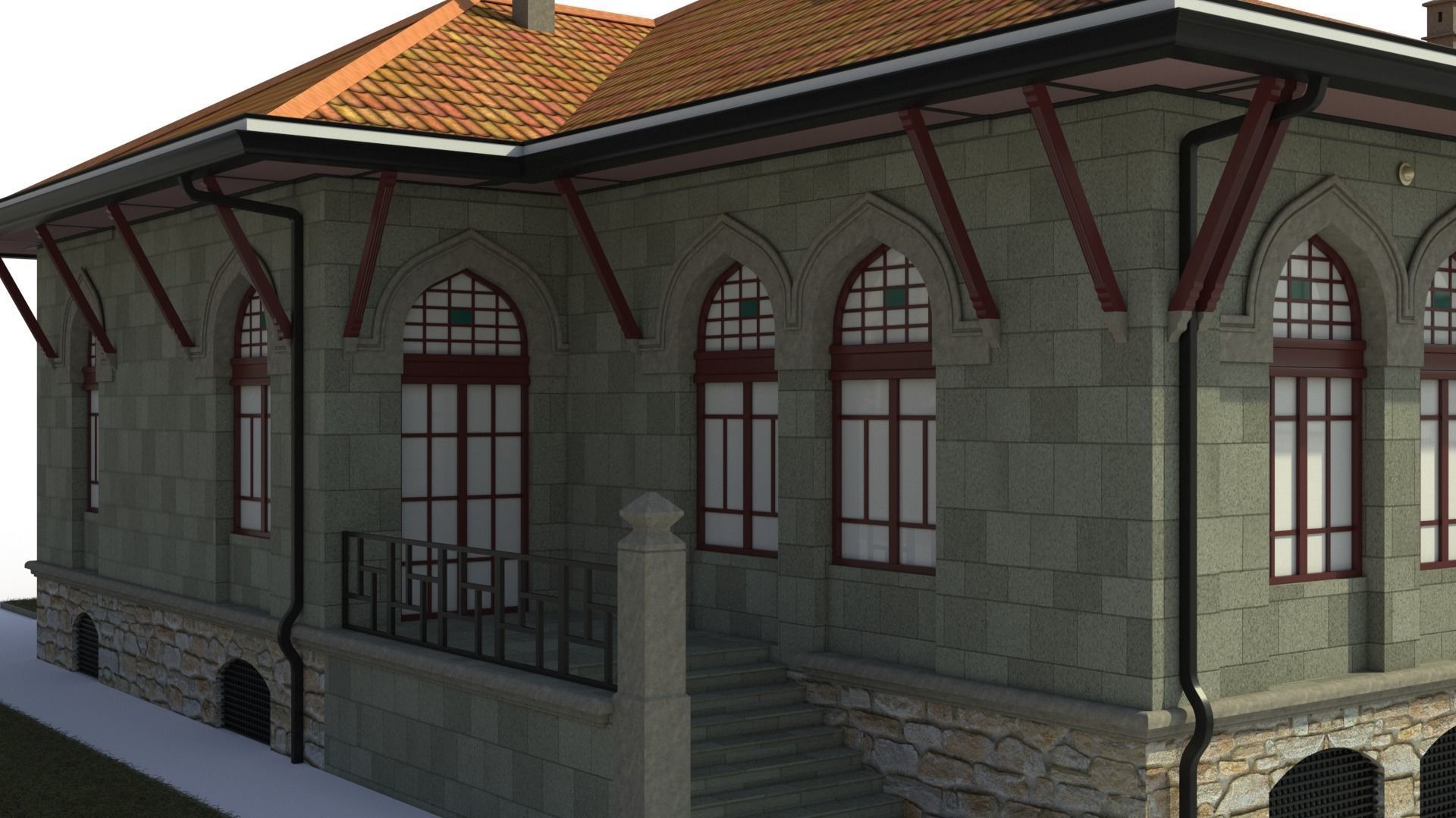 TBBM ILK MECLIS - First Parliament Building of Turkey 3D model_12