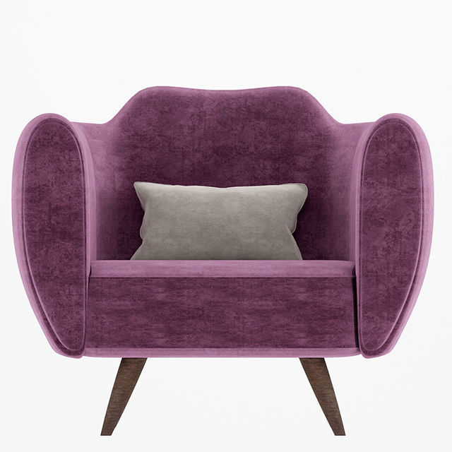 ARM CHAIR 02 3D model_1