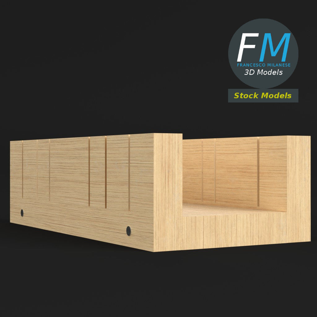 Mitre box 3D model_3