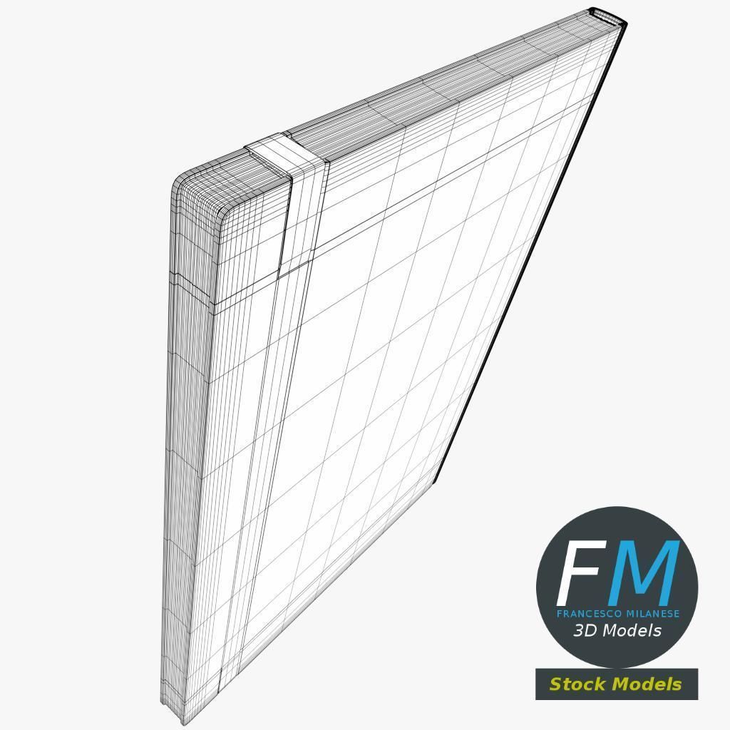 Sketchbook notebook 3D model_8