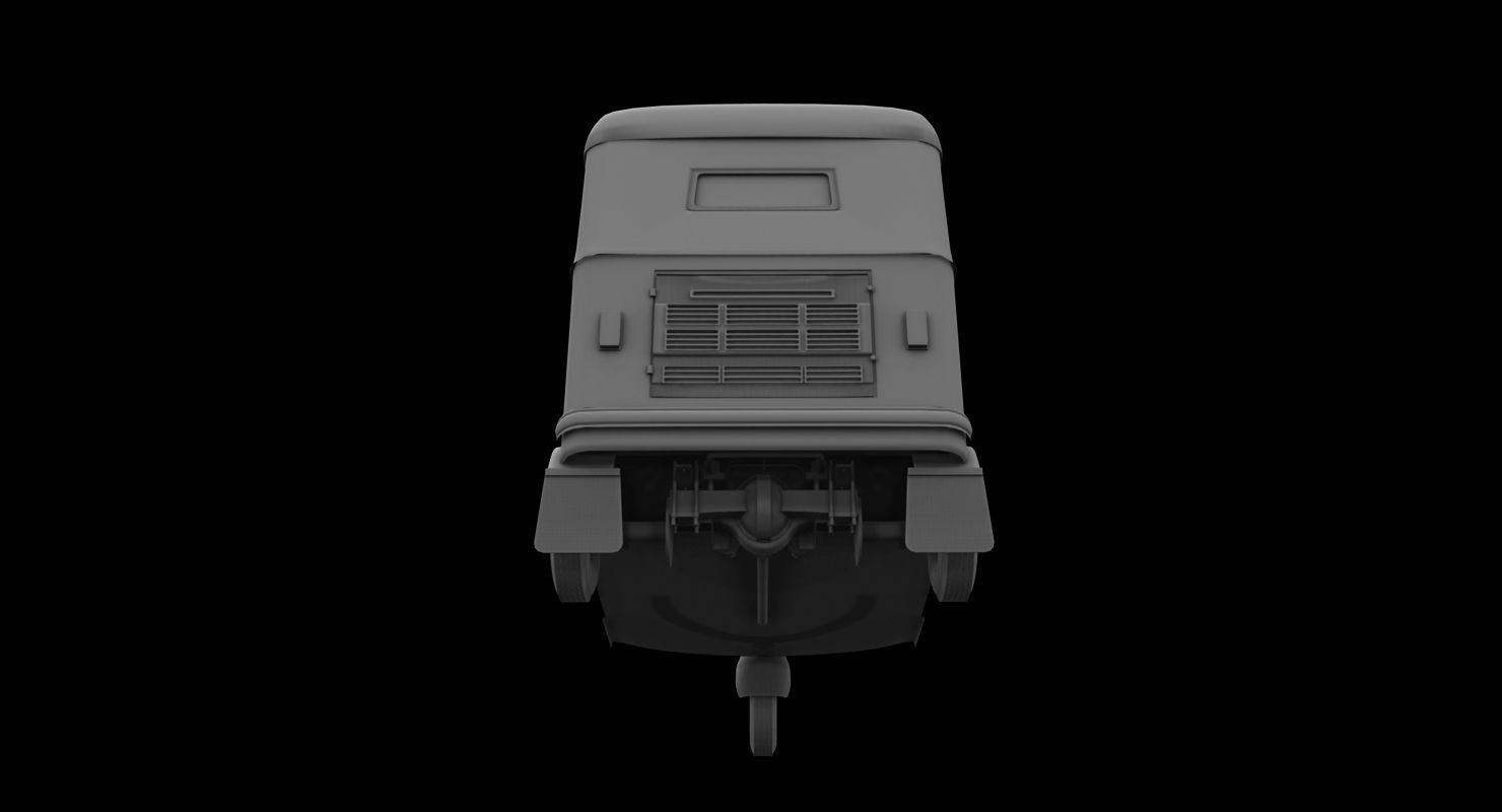 Auto rickshaw 3d model 3D model_6