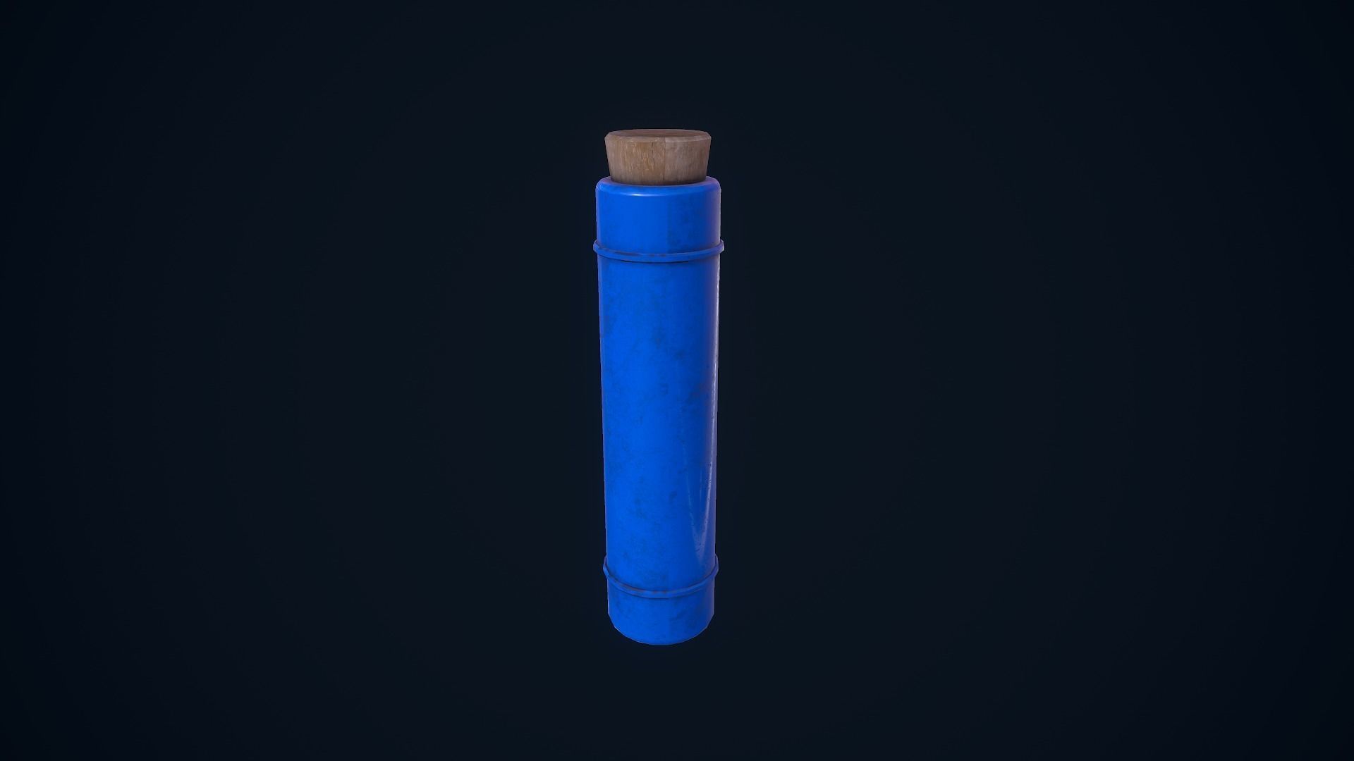 Potion Bottles Low-poly 3D model_6