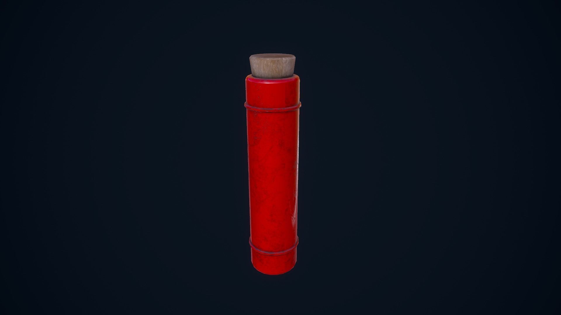 Potion Bottles Low-poly 3D model_7