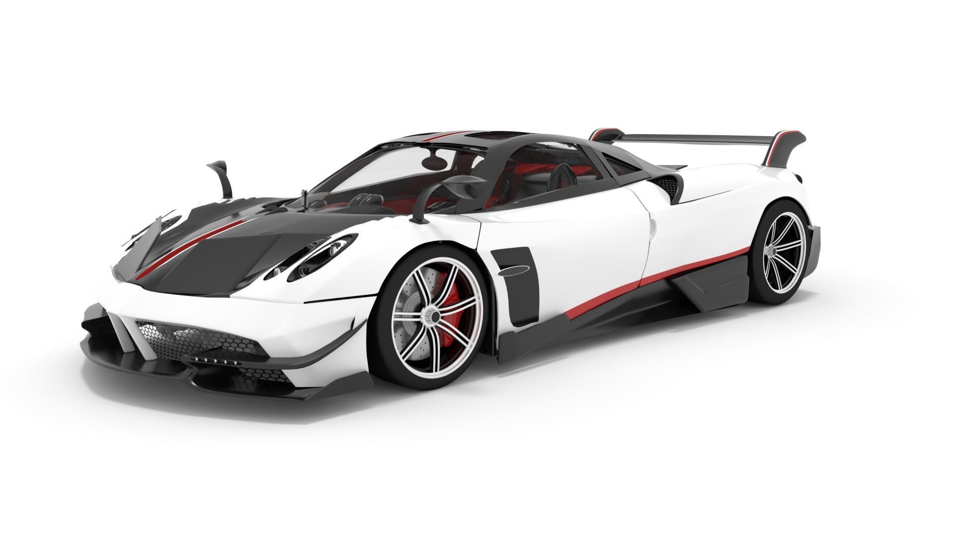 Pagani Huayra BC 3D model_3