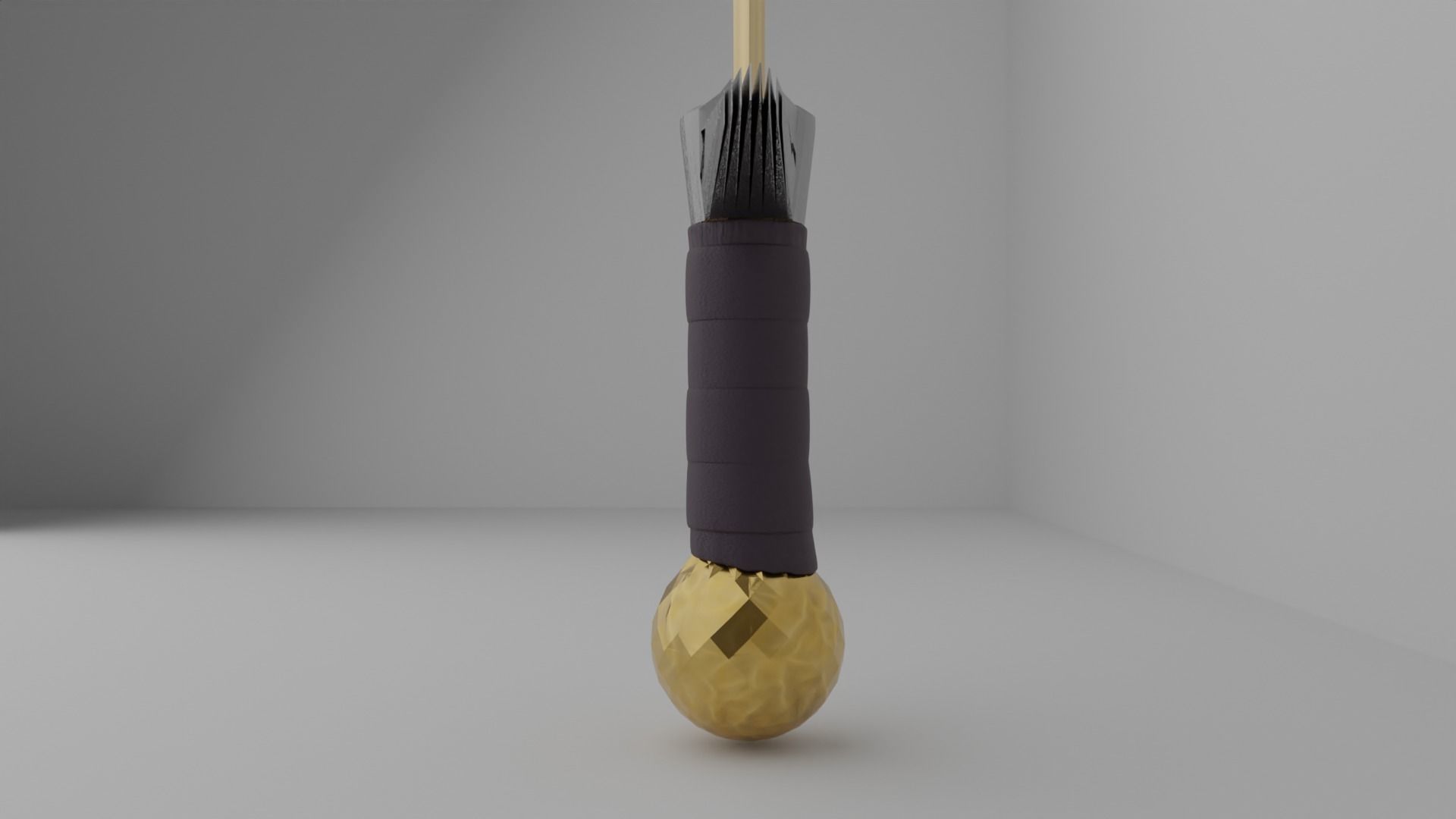 Medieval Sword  Low-poly 3D model_8