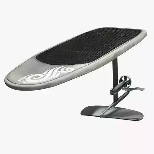 e foil electric surf puddle 3D model