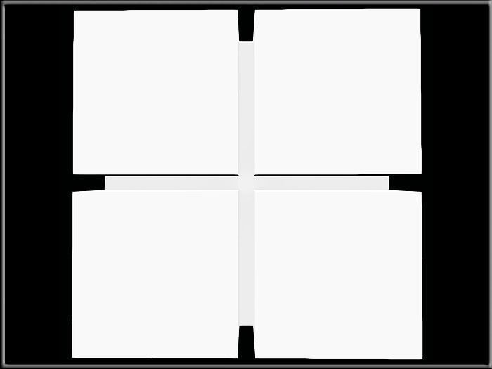 Cube with Cross groove Low-poly 3D model_1