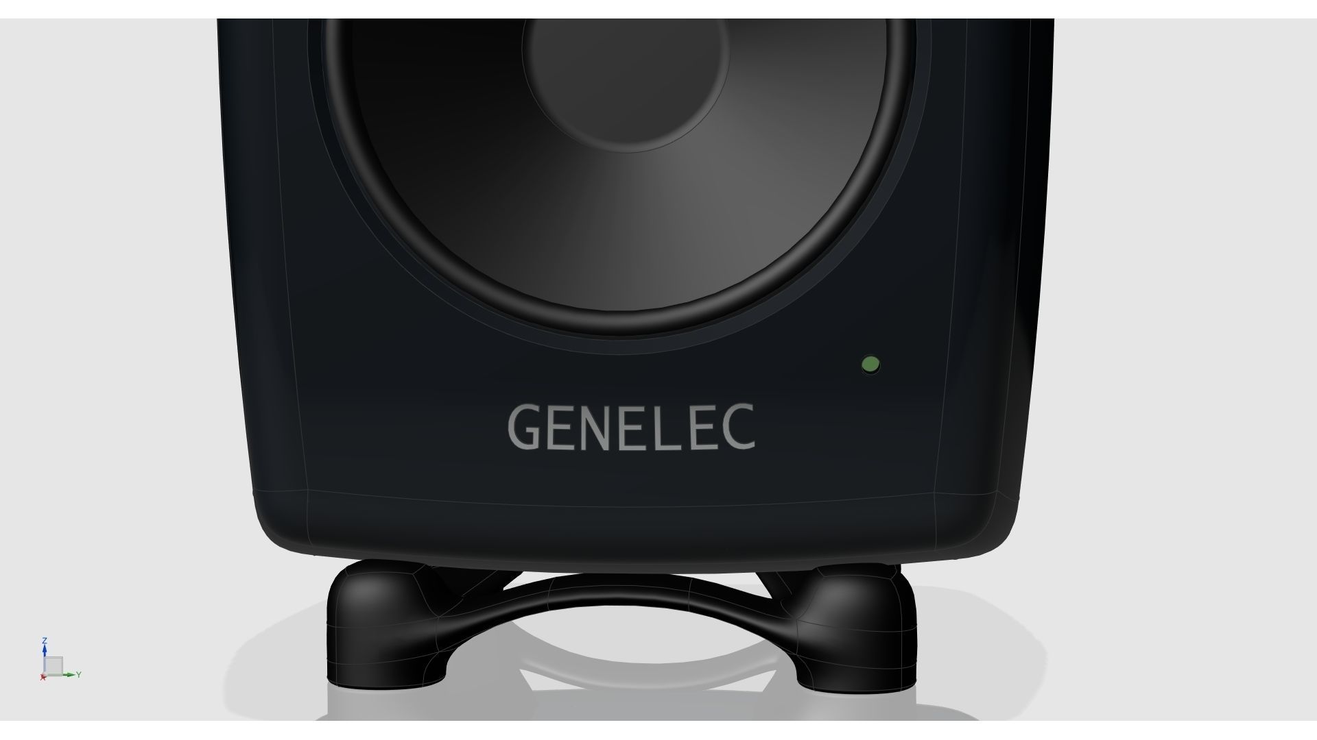 Genelec Studio Monitor Speaker 3D model_7
