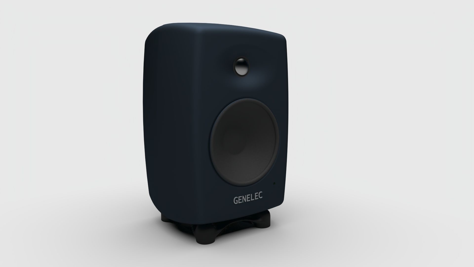 Genelec Studio Monitor Speaker 3D model_1