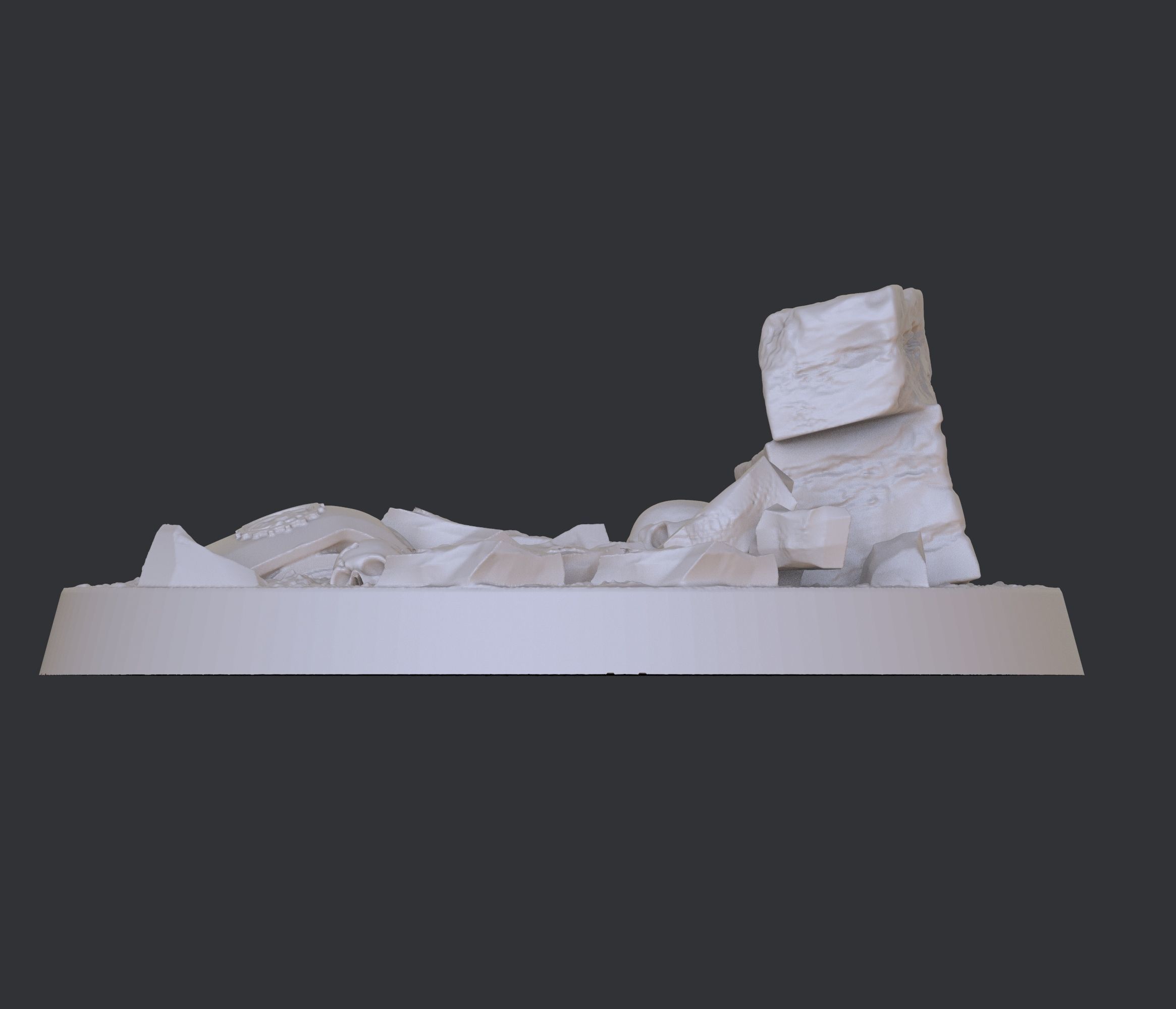  The basis for collectible figures and dioramas 3D print model_9