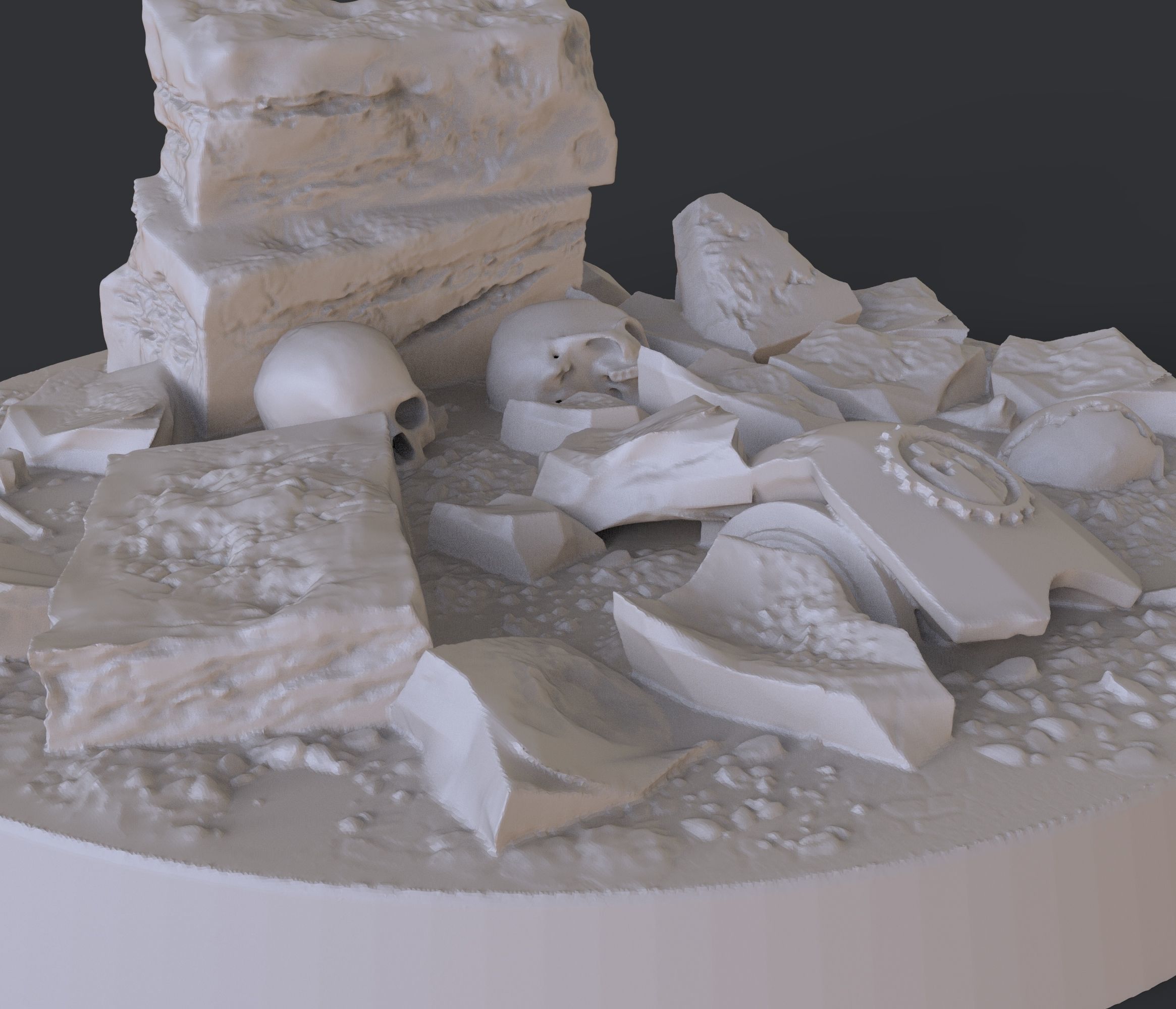  The basis for collectible figures and dioramas 3D print model_5