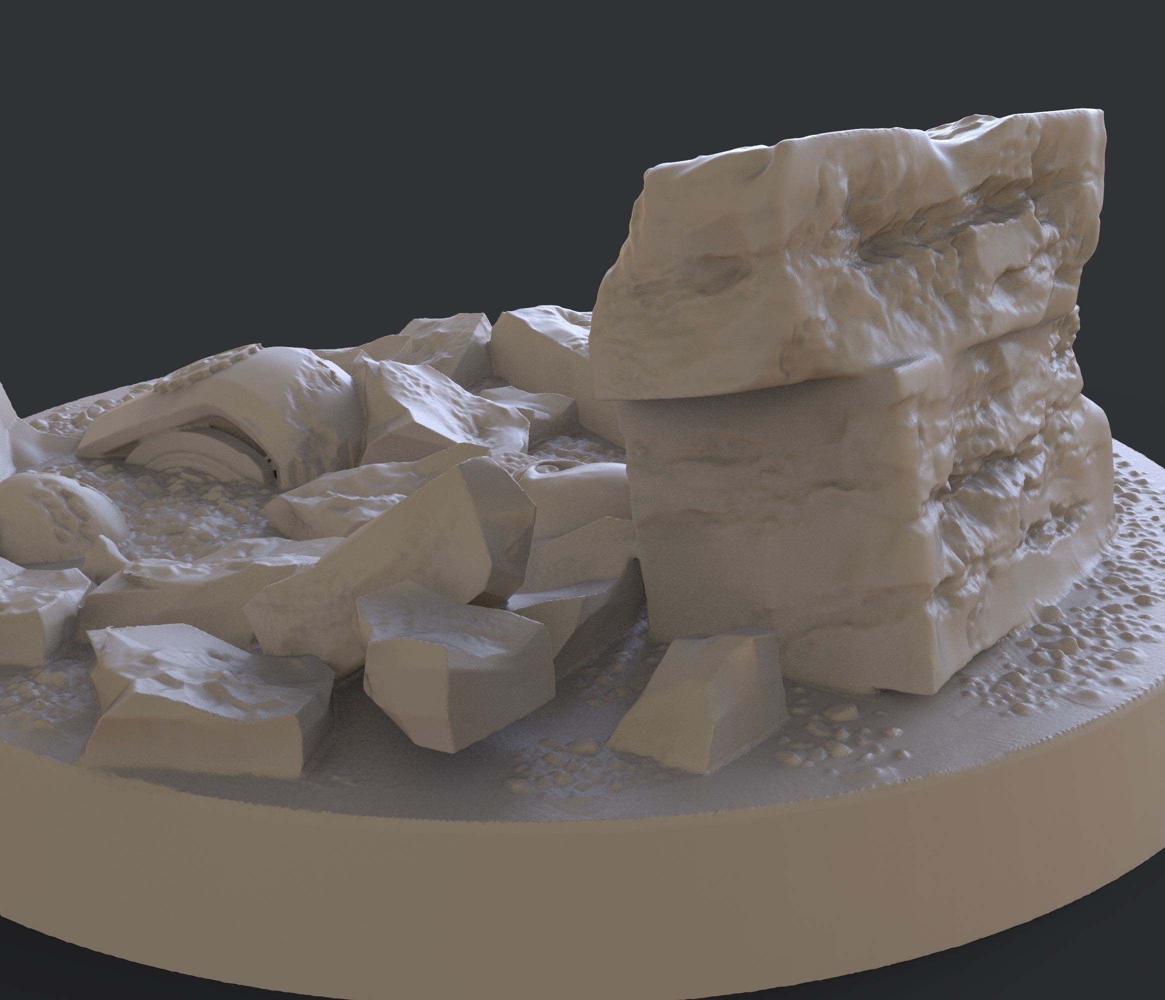  The basis for collectible figures and dioramas 3D print model_7