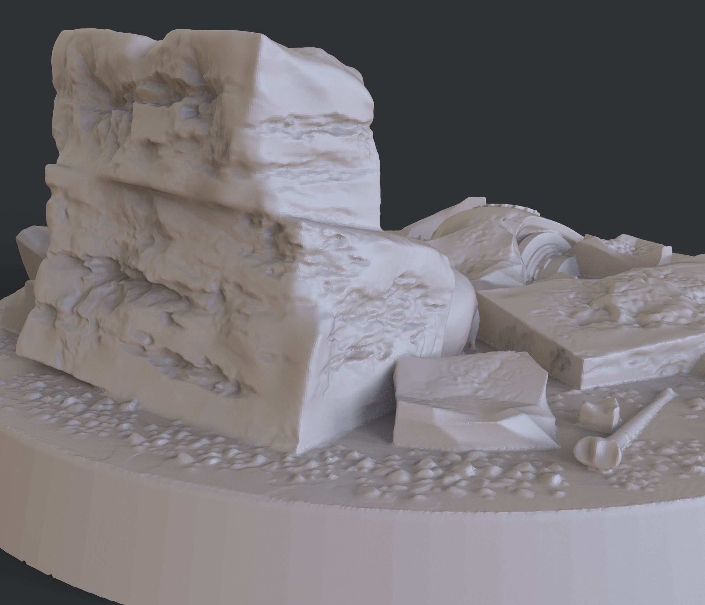  The basis for collectible figures and dioramas 3D print model_6