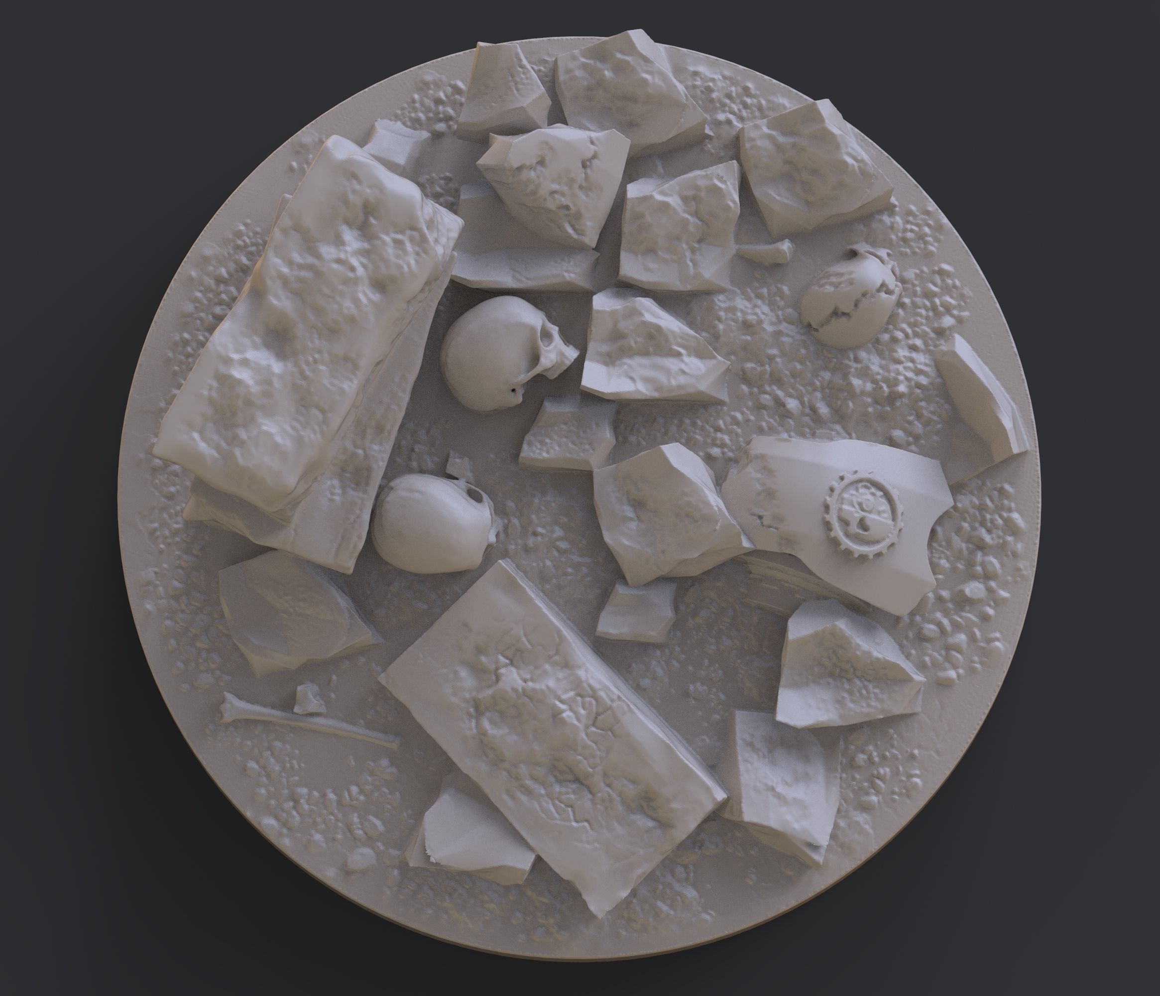  The basis for collectible figures and dioramas 3D print model_1