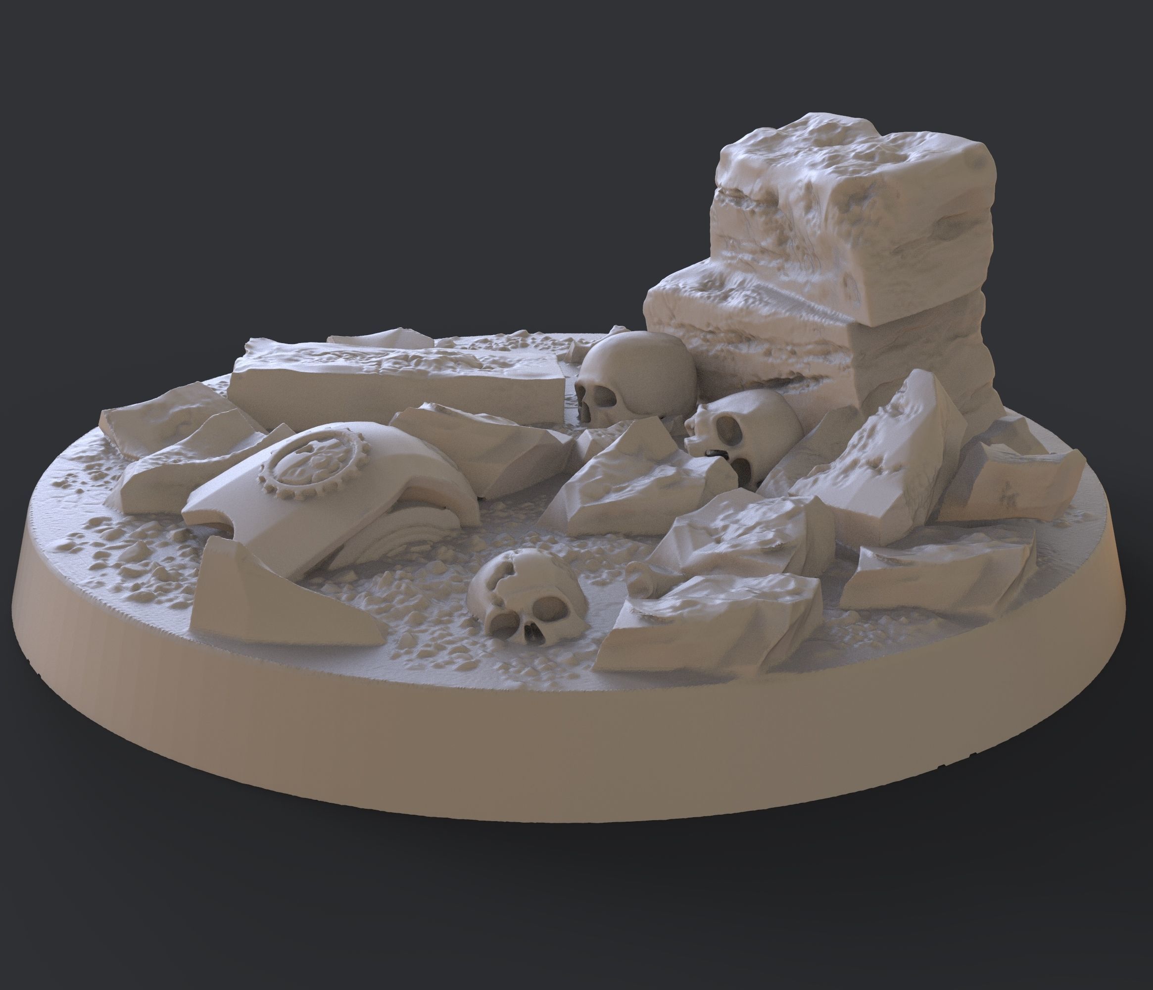  The basis for collectible figures and dioramas 3D print model_8