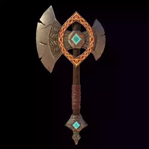 the Axe of destiny 3D model