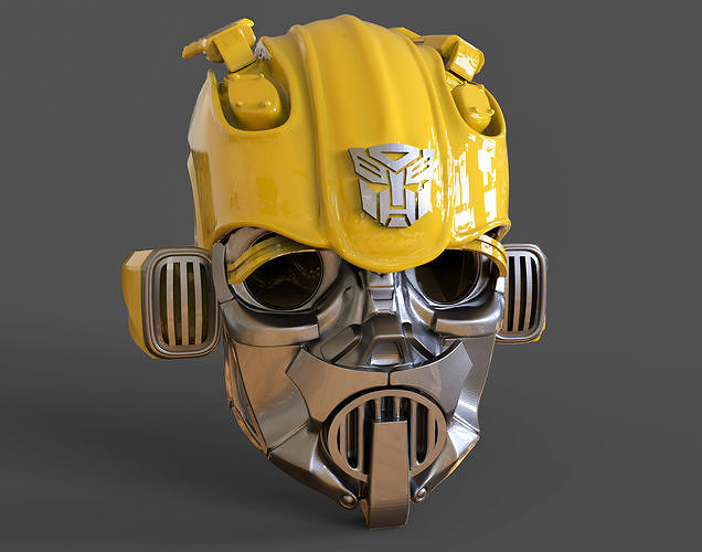 Bumblebee Head Model 3D print model