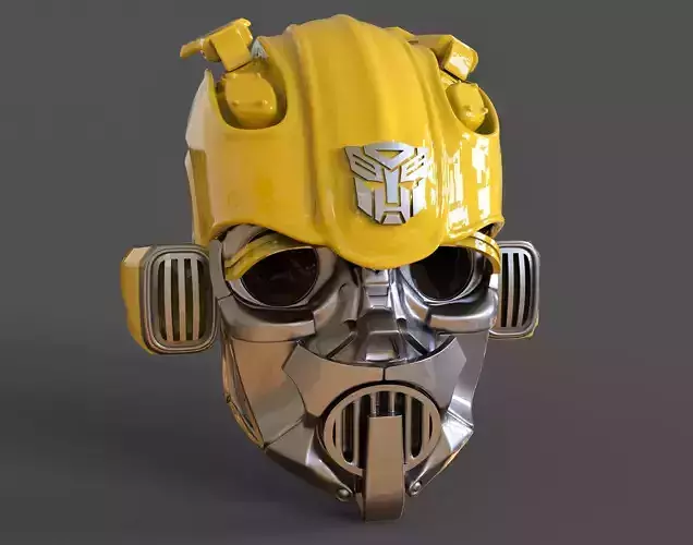 Bumblebee Head Model 3D print model