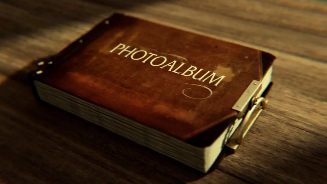 Photoalbum animated 3d model 3D model_0