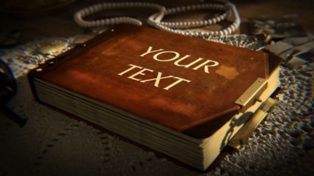 Photoalbum animated 3d model 3D model_1