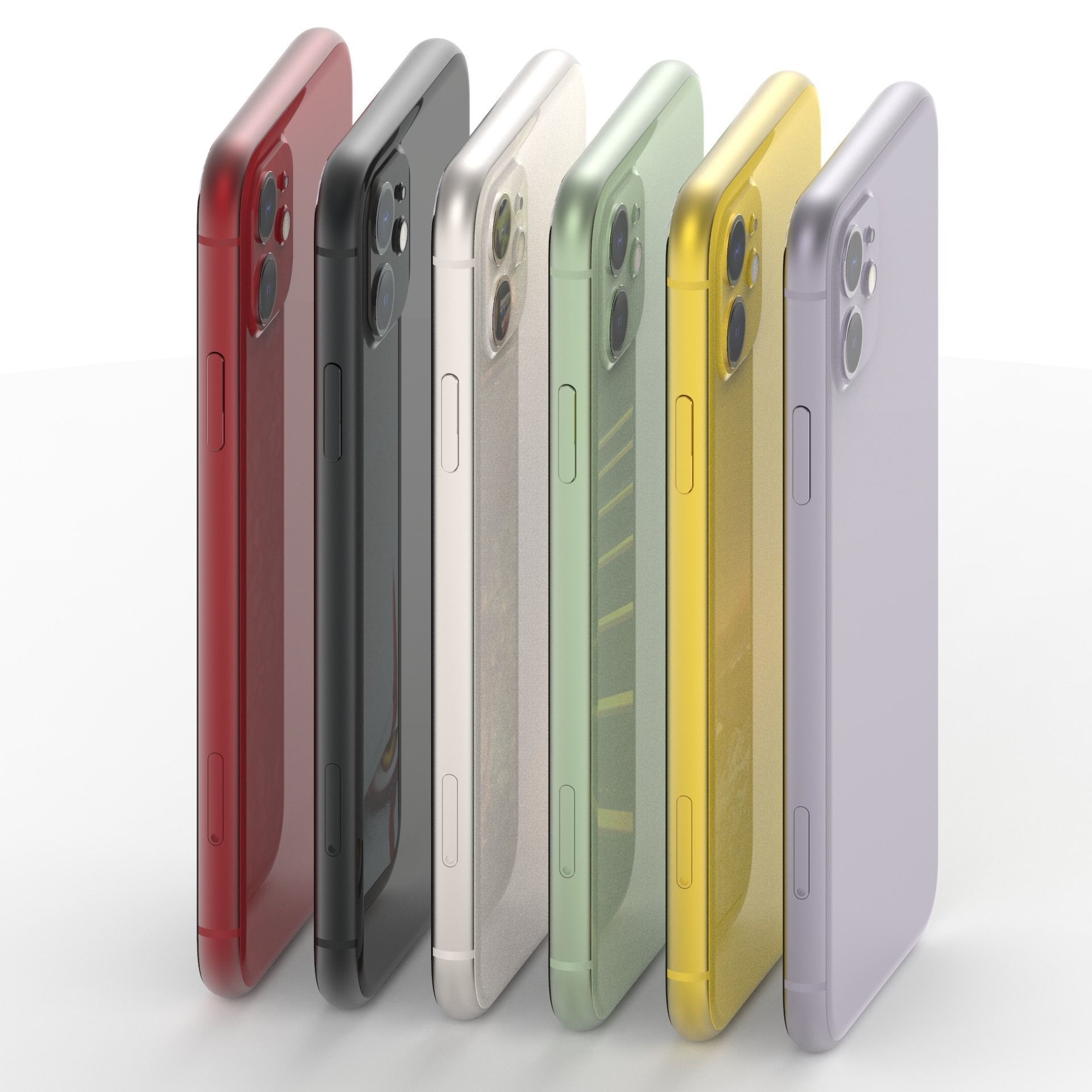 iPhone 11 - Exact Model 3D model_4