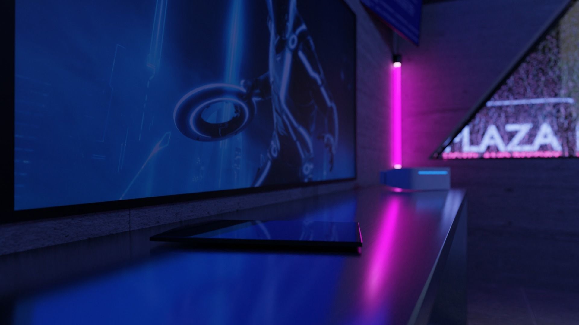 Cyberpunk Apartment Scene - High Detail 3D model_4