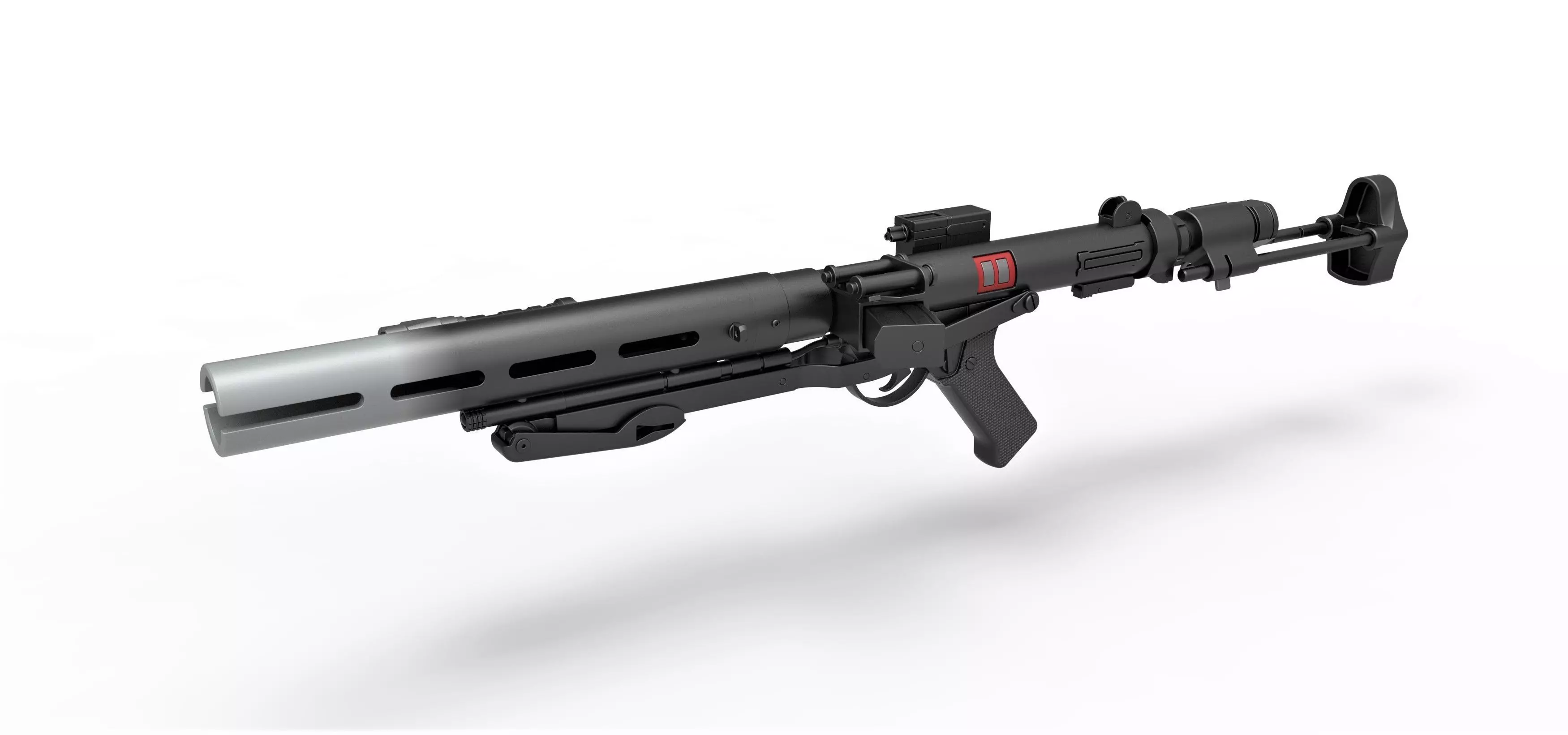 Death trooper blaster rifle E-11D 3D model