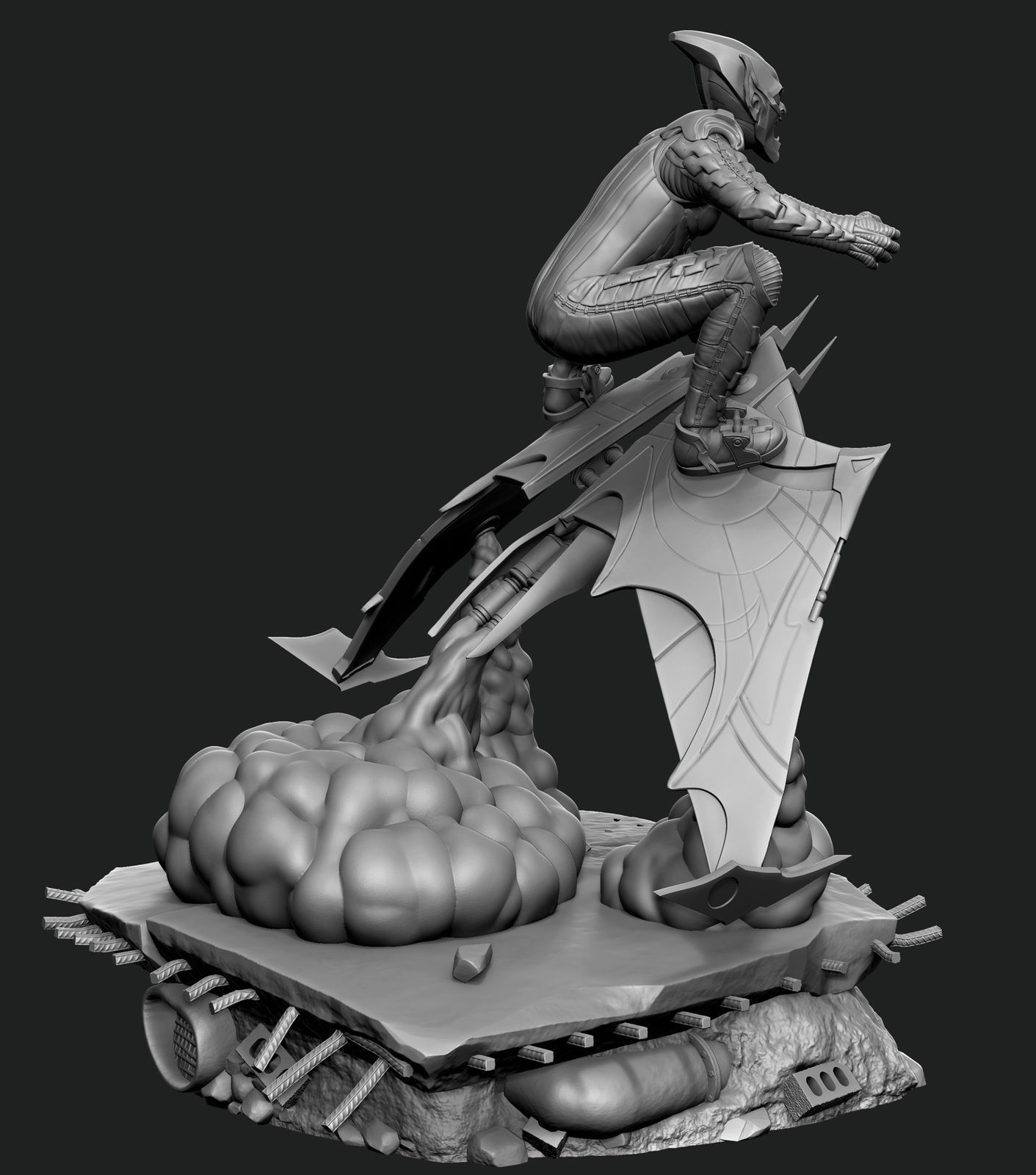 Green Goblin  3D print model_5