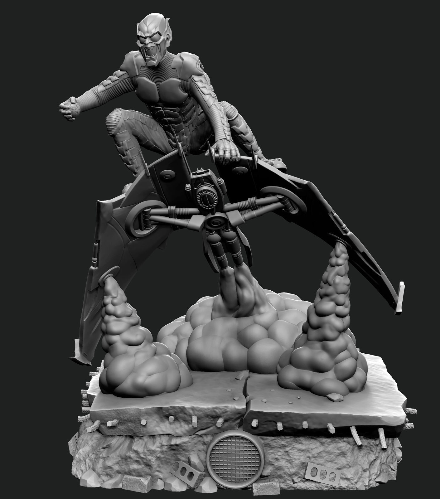 Green Goblin  3D print model_12