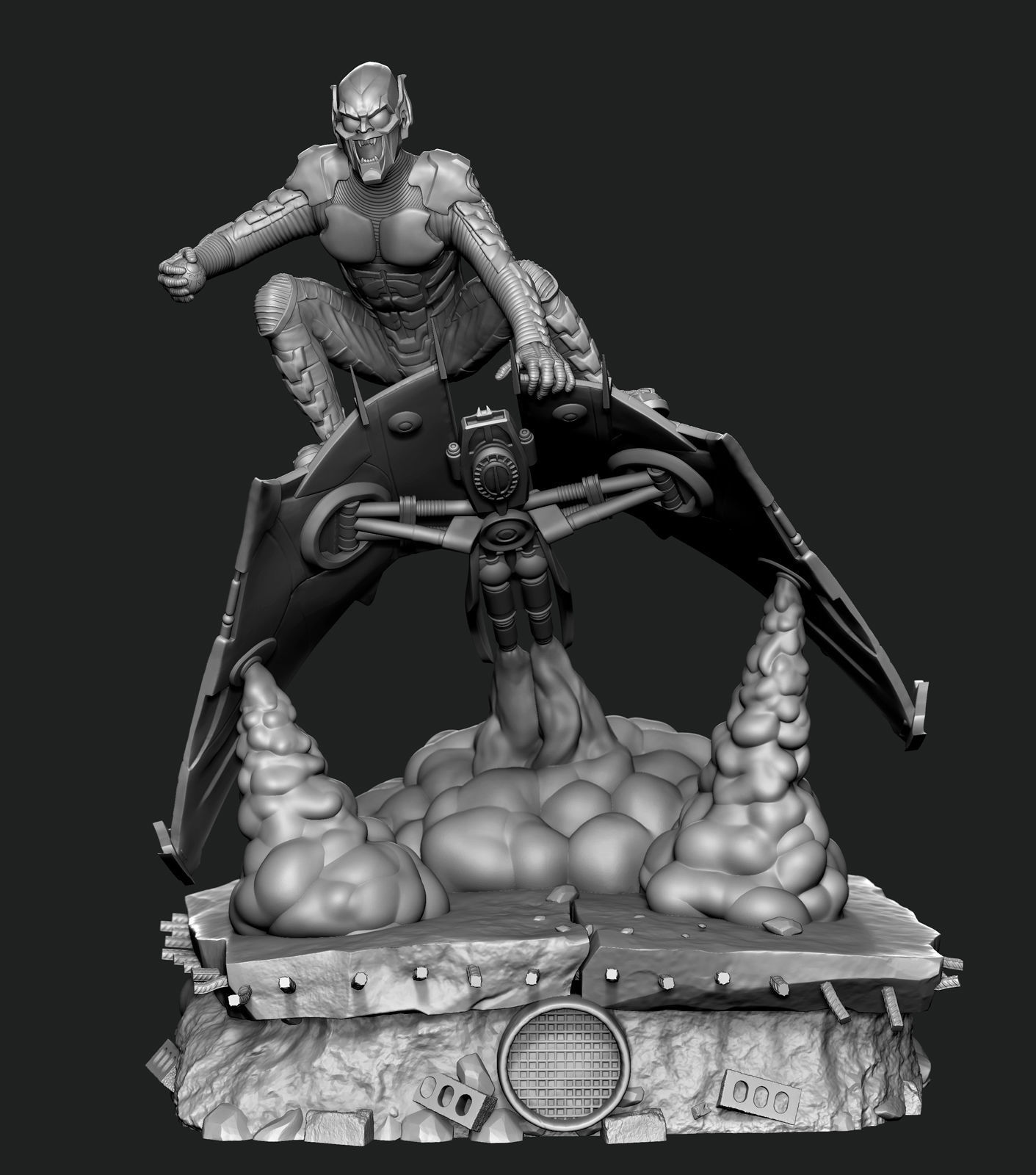 Green Goblin  3D print model_1