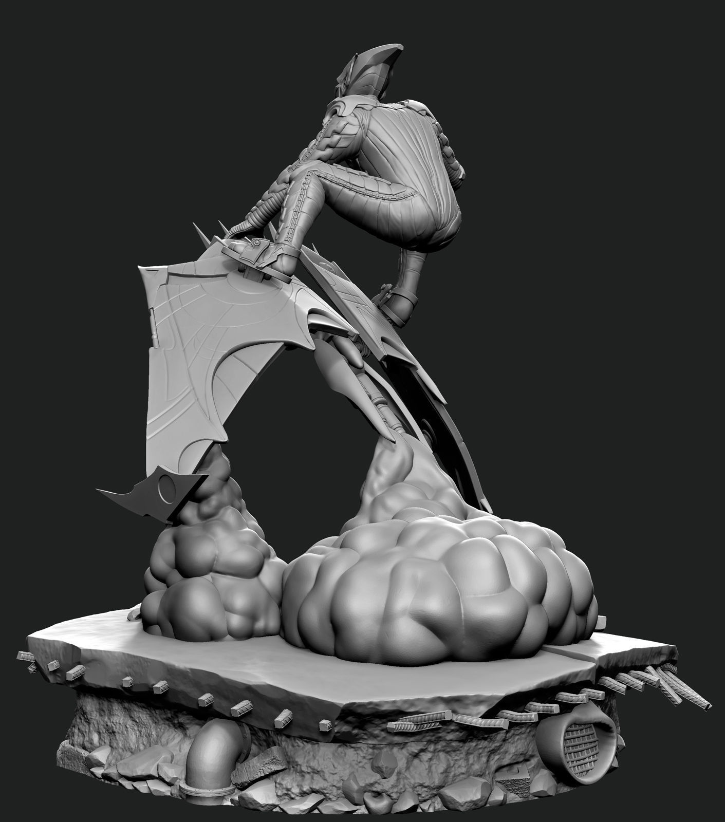 Green Goblin  3D print model_8
