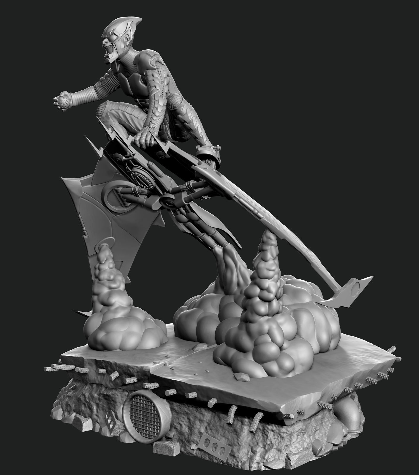 Green Goblin  3D print model_10