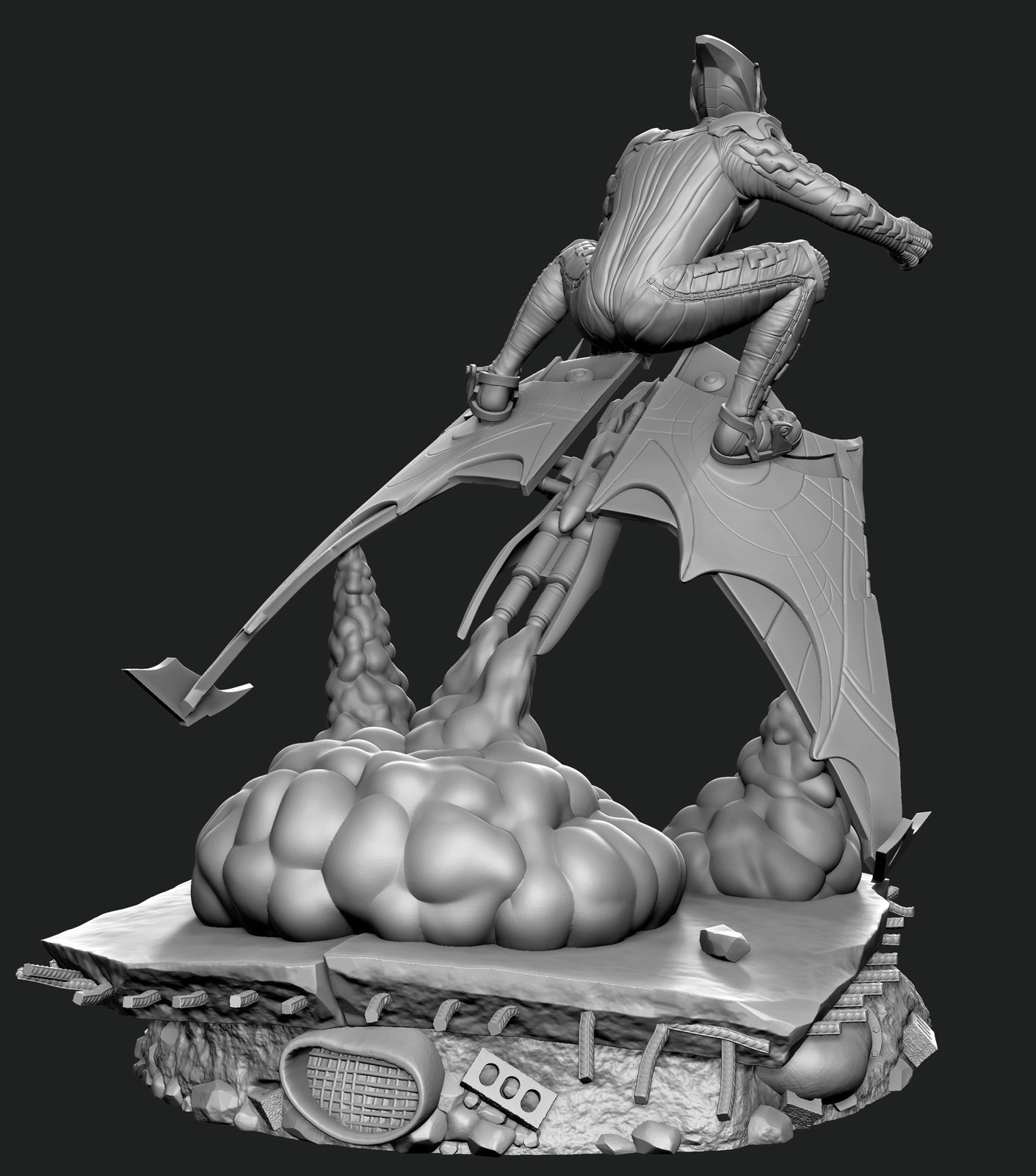 Green Goblin  3D print model_6