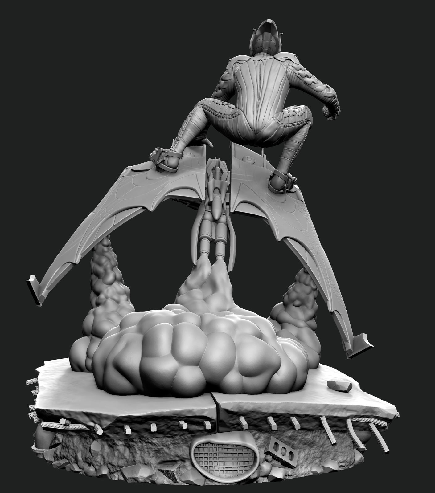 Green Goblin  3D print model_7