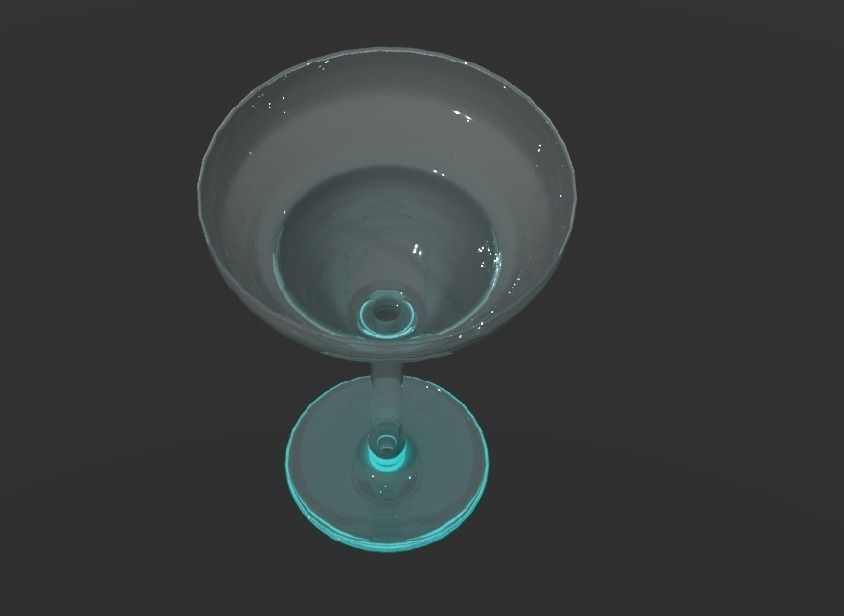 cocktail glass FREE Free 3D model_1