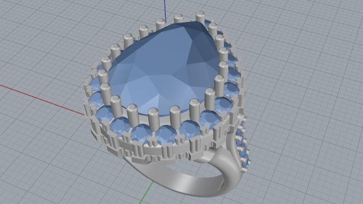 RING HURREM SULTAN 3D print model_8