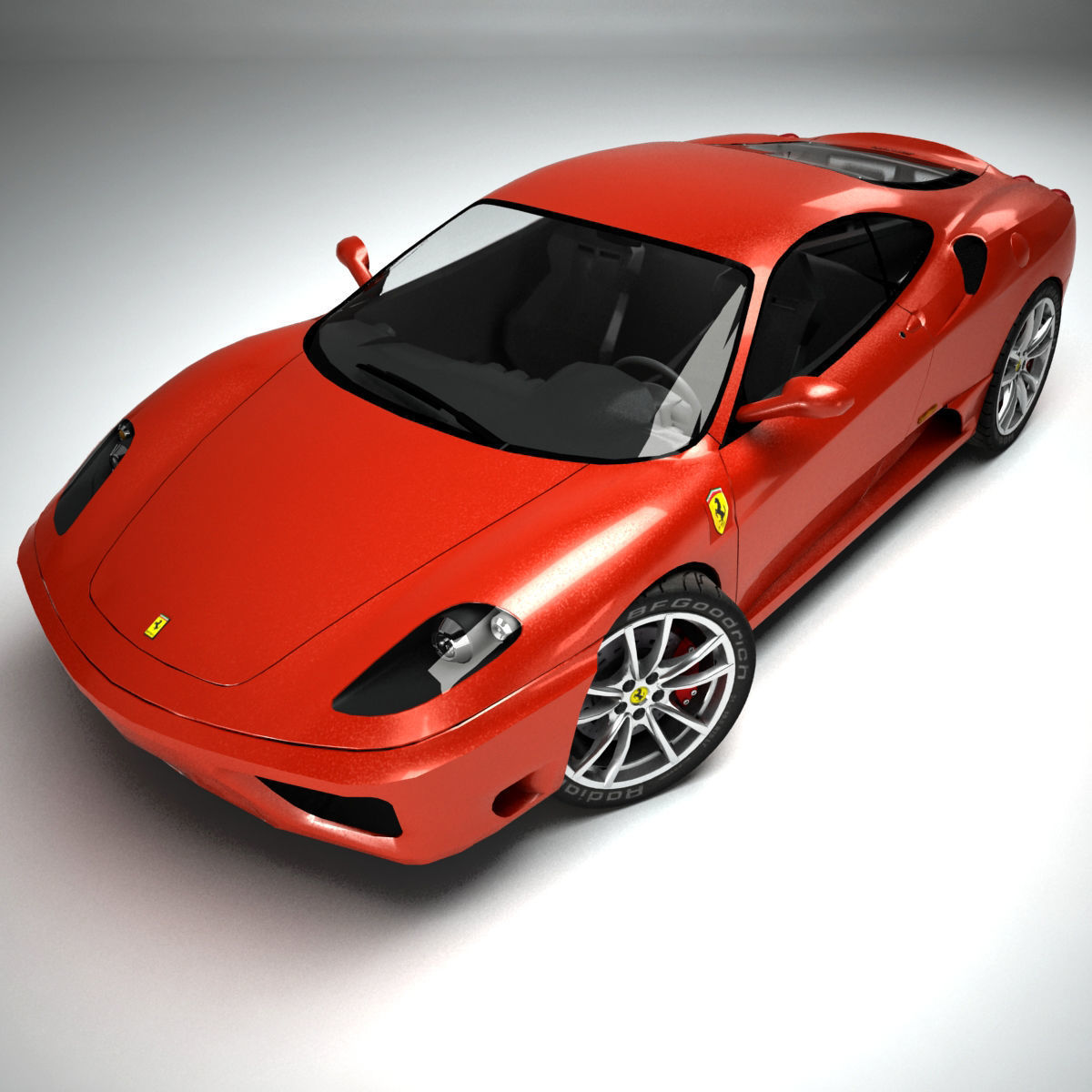 Ferrari F430 Scuderia 3D model MAX OBJ 3DS FBX