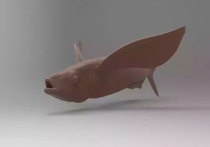 Flying Fish 3D print model