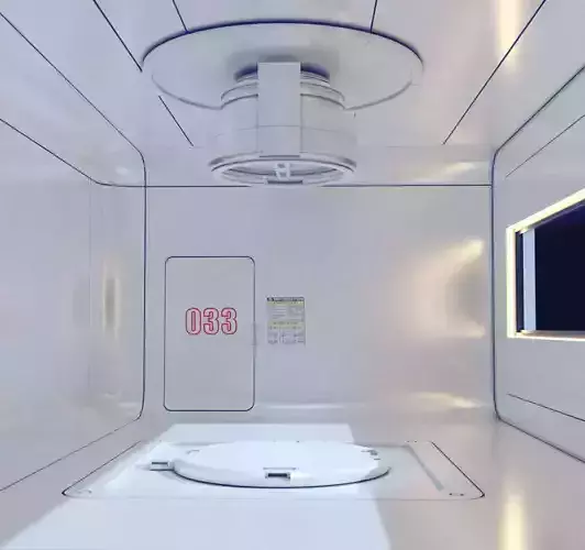 sci fi 4 3D model